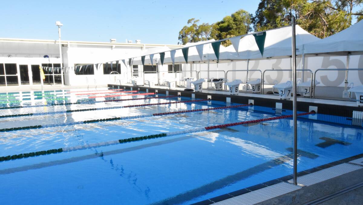 Hundreds will dive into the Mandurah Aquatic and Recreation Centre's pools for the 2018 Country Pennants. Photo: Justin Rake.    