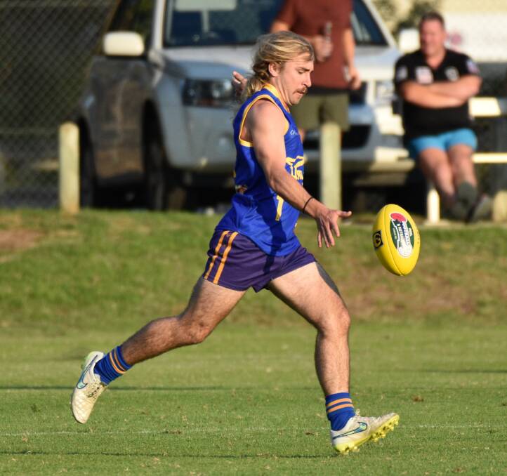 Jack Shanahan has had an excellent season with South Mandurah, and will line up for the Cavs this weekend. Photo: Justin Rake.