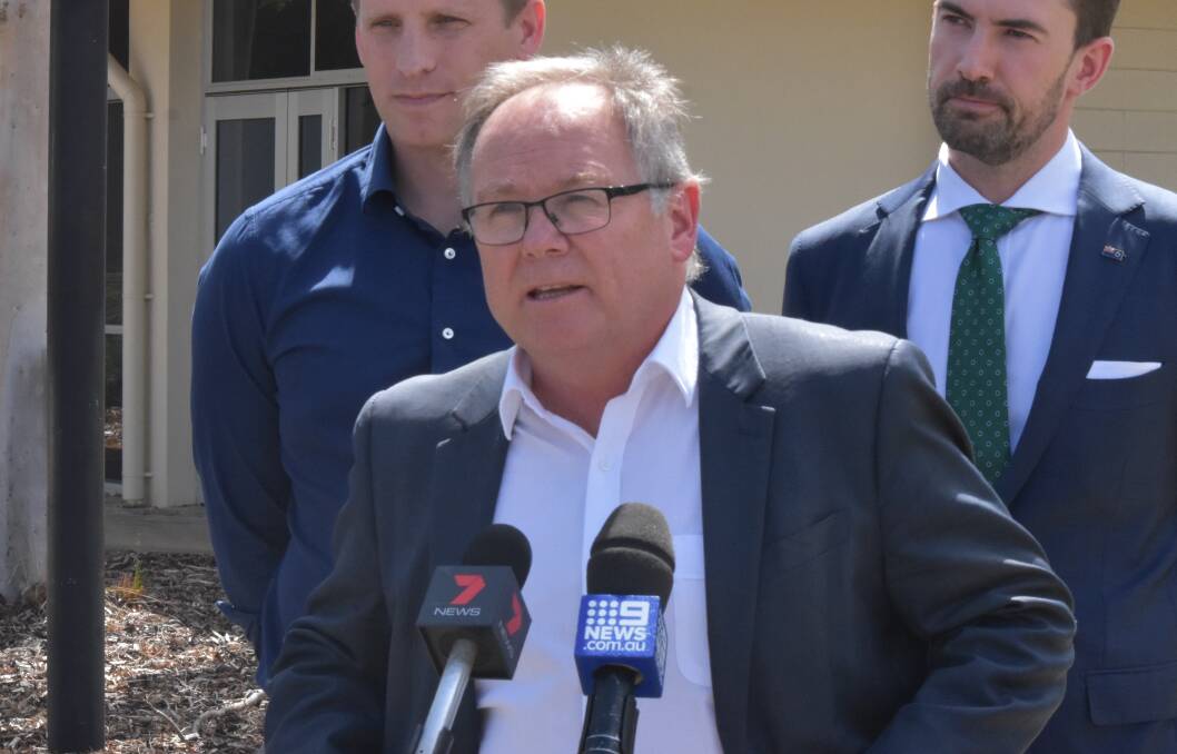 Mandurah MP David Templeman is calling on local governments to see their communities through this time of crisis. Photo: Claire Sadler.