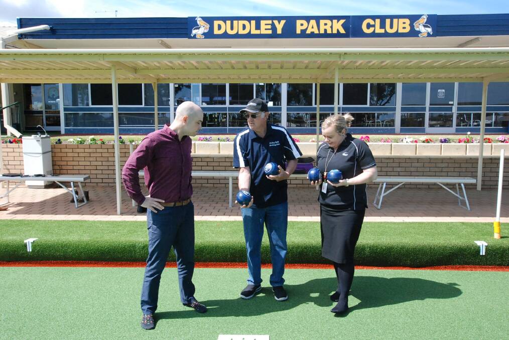 The Dudley Park Bowling Club will be buzzing by the time the Everest rolls around. Photo: Justin Rake.