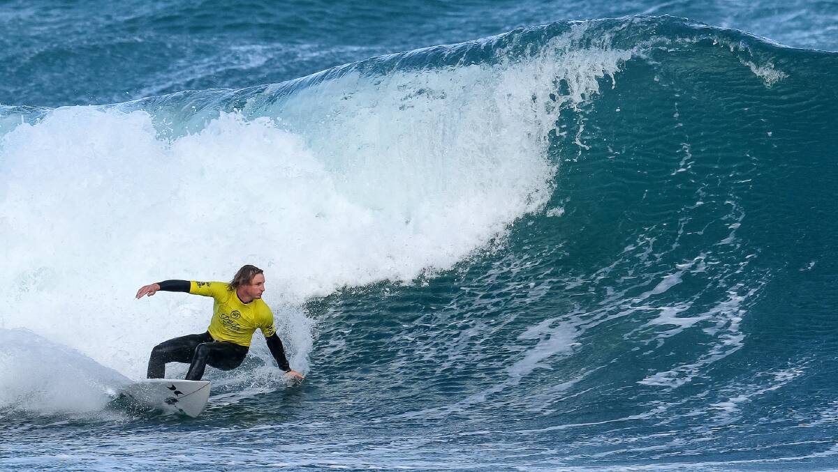 Harry McPherson will compete in the Mandurah Pro this weekend. Photo: SurfingWA/Majeks. 