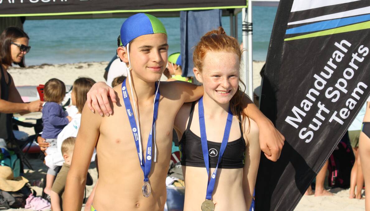 William Liitiaeinen and Milly Reynolds won medals at the 2019 State Endurance Championships over the weekend. Photo: Supplied.