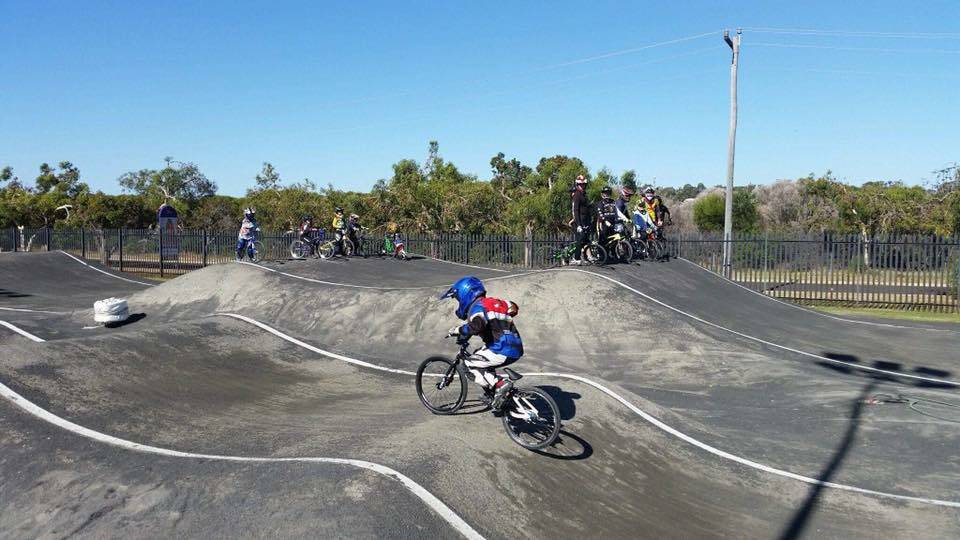 The Mandurah BMX Club races at their Park Road base on Saturdays. Photo: Facebook/Mandurah BMX Club.