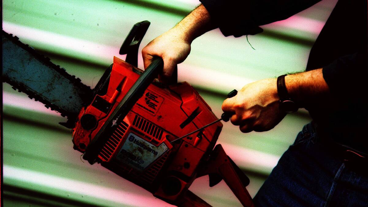Pinjarra Police are urging residents to be vigilant following a spate of chainsaw thefts. Photo: File image.