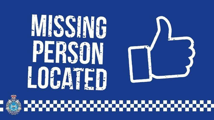 Missing Pinjarra man located safe and well