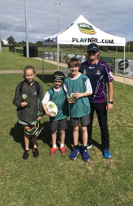 Singleton Primary School's Matt Smith is up for the teacher of the year in the 2018 NRL Community Awards. Photo: Supplied.    