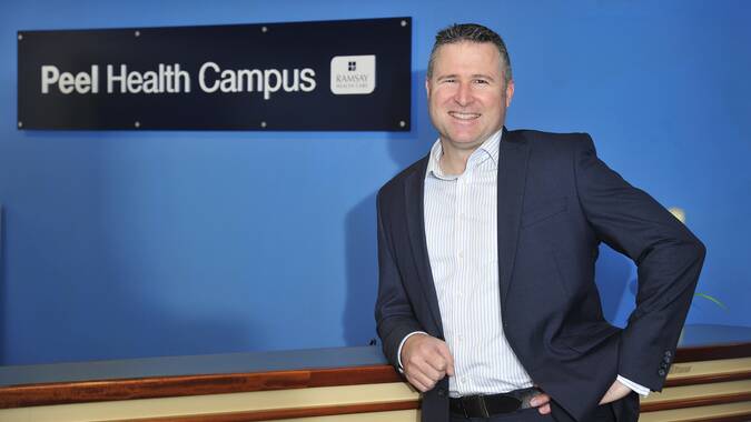 Peel Health Campus chief executive officer Andrew Tome. Photo: Supplied.