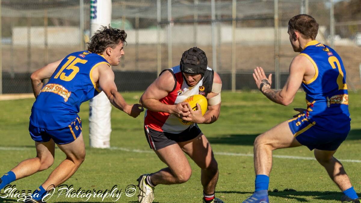 The Rams and Falcons will clash in the grand final. Photo: Shazza J Photography.