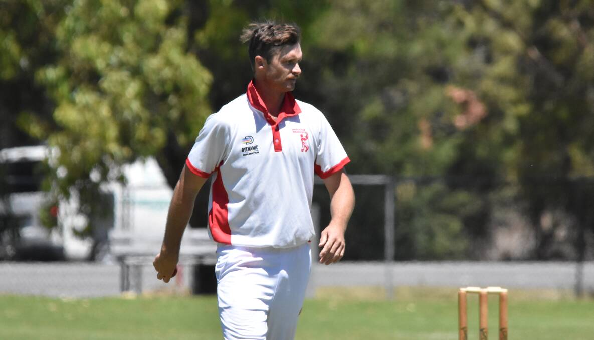 Waroona's Ben Wright led the Peel Cricket Association to their first win of the Senior Country Week campaign on Monday. Photo: File image/Justin Rake.