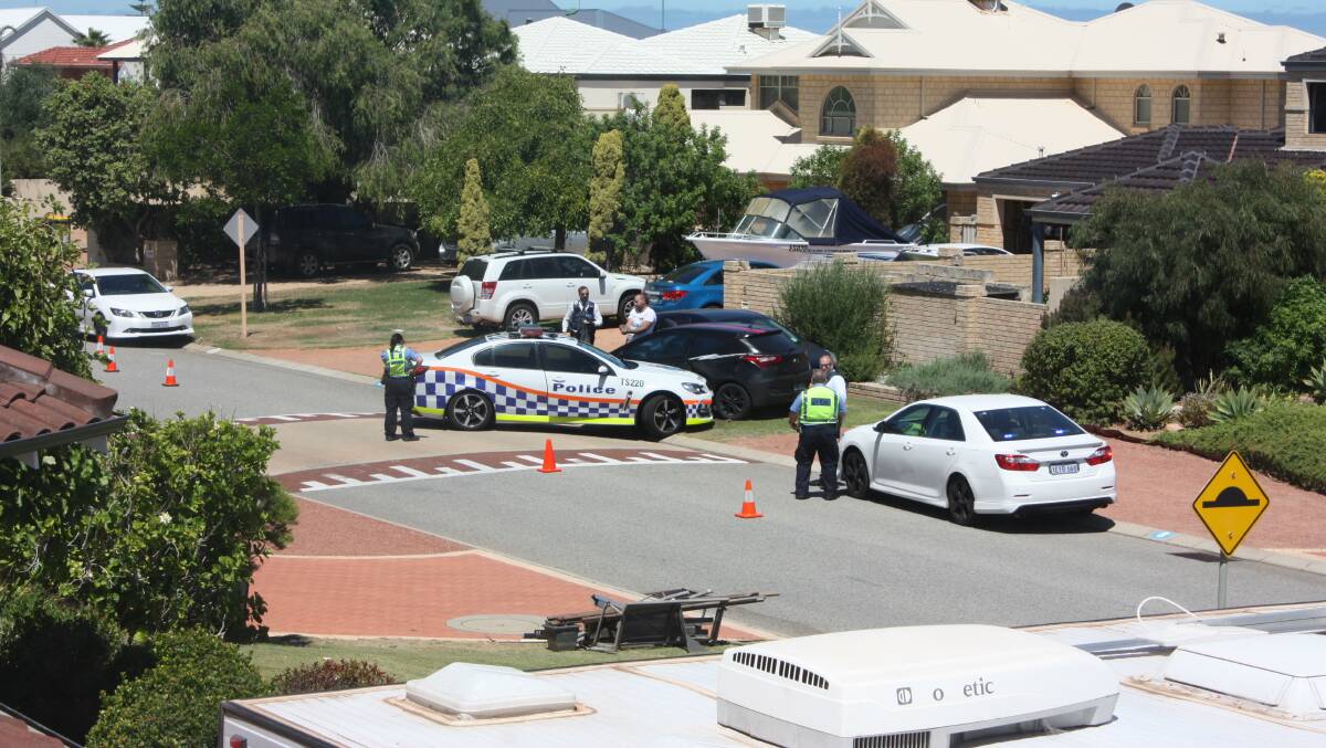 A 30-year-old man is set to appear in Perth Magistrates Court today following a pursuit through Mandurah. Photo: Martin Cedervall.

