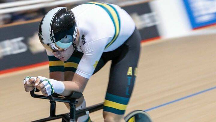 Leahy has spent the past five years racing with the Peel District Cycling Club. Photo: Supplied.