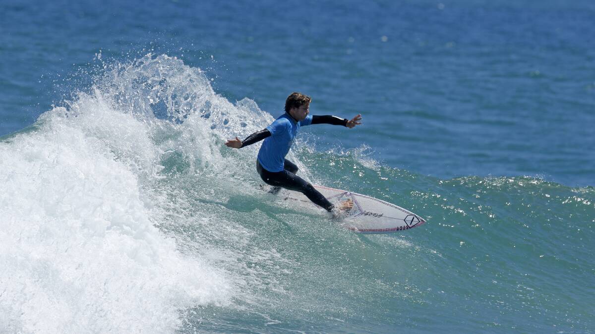 Cyrus Cox took out the men's titles. Photo: Surfing WA/Majeks.
