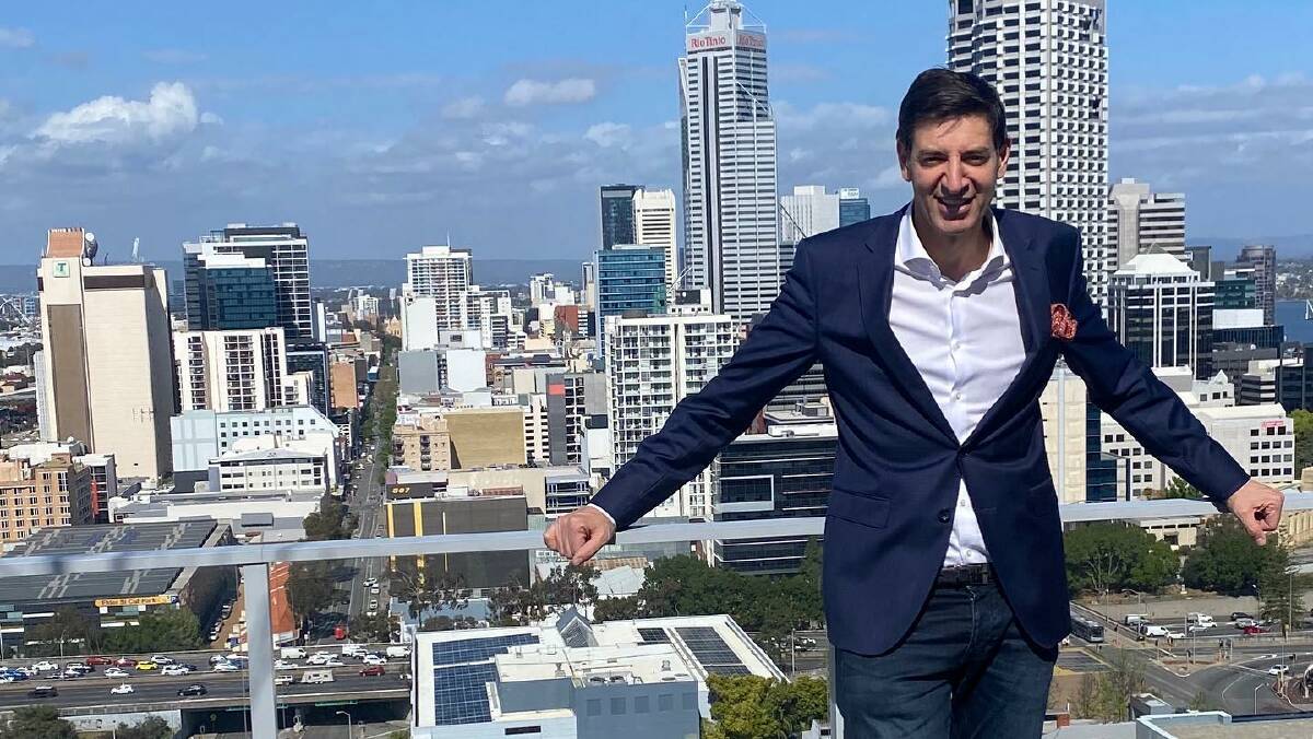 Basil Zempilas was elected to the office of Lord Mayor earlier this month. Photo: Facebook.