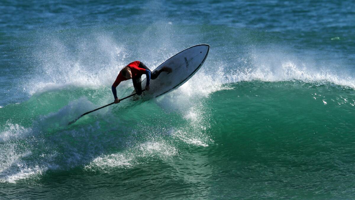 WA's best stand up paddlers will hit Mandurah for the state titles this weekend. Photo: SurfingWA/Woolacott.       
