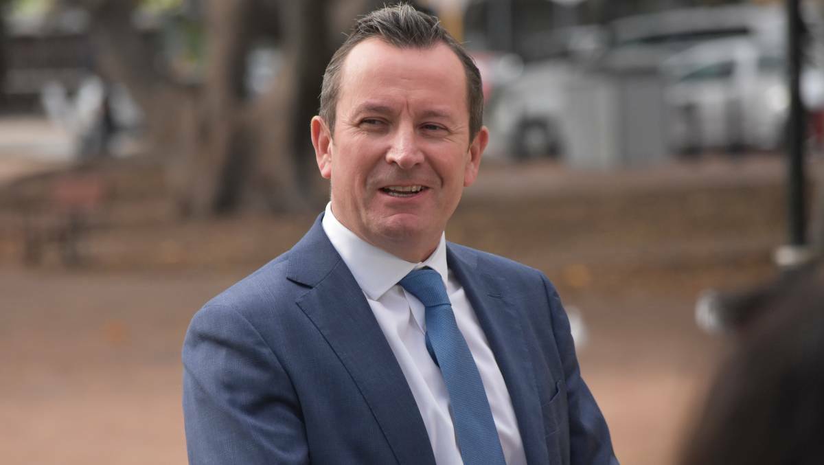 Mark McGowan is set to announce a one-off $600 power bill credit for West Aussies. Photo: Justin Rake.