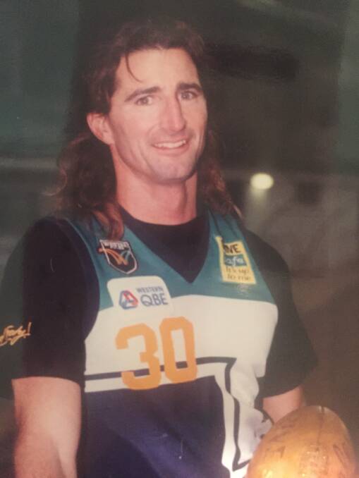 Steve Bazzo was part of Peel Thunder's inaugural team. Photo: Mandurah Mail.
