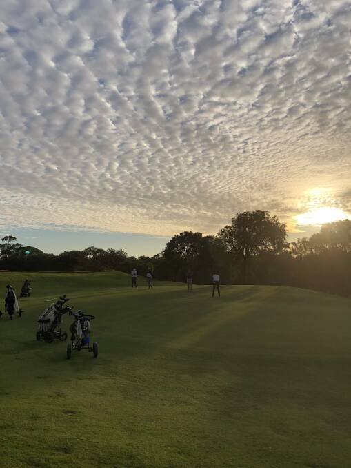 Picturesque scenes greeted competitors at the Bunbury Golf Club. Photo: Supplied.
