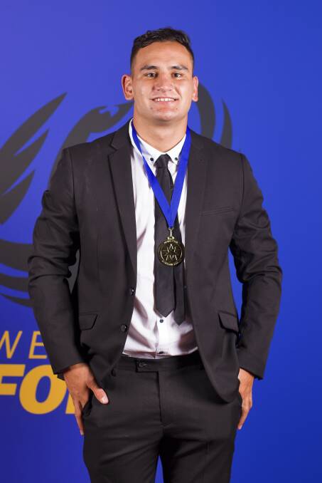 Ferris was awarded for his outstanding 2018 season. Photo: The Western Force.