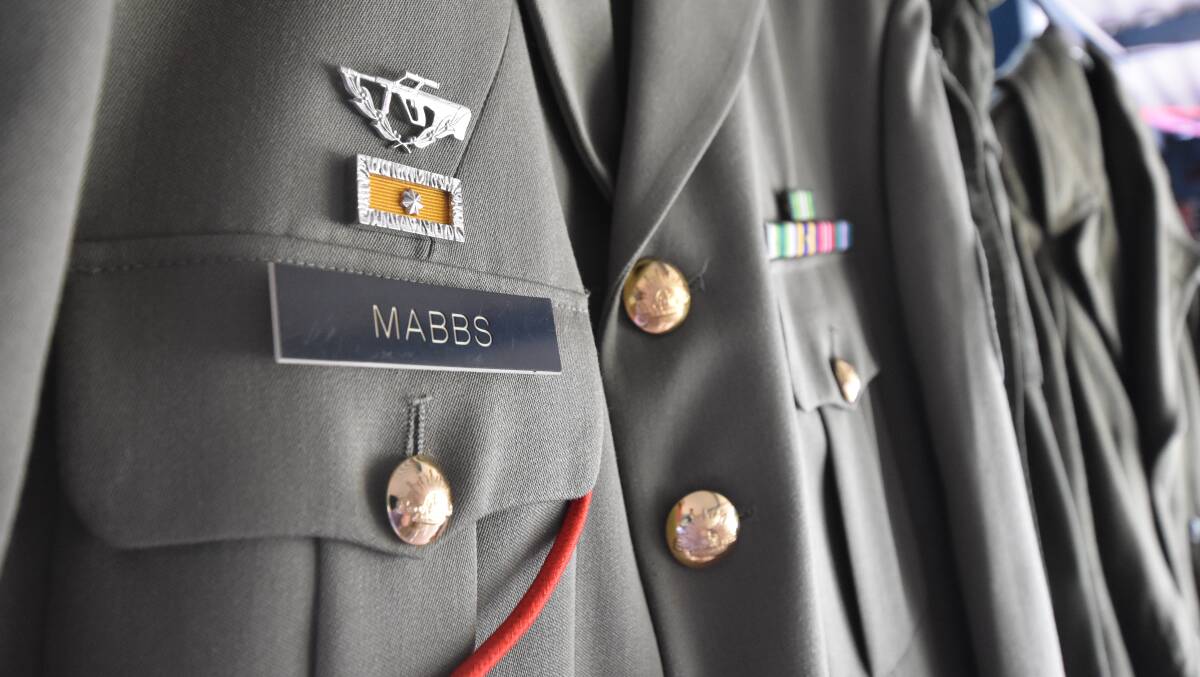 The surname Mabbs has become synonymous with the Australian Army. Photo: Justin Rake.