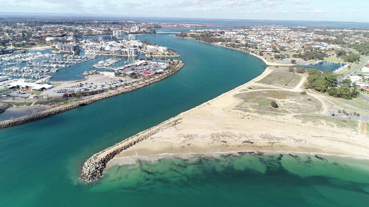 Beach goers are being urged to take extra care with Mandurah's annual dredging works set to begin. Photo: supplied.