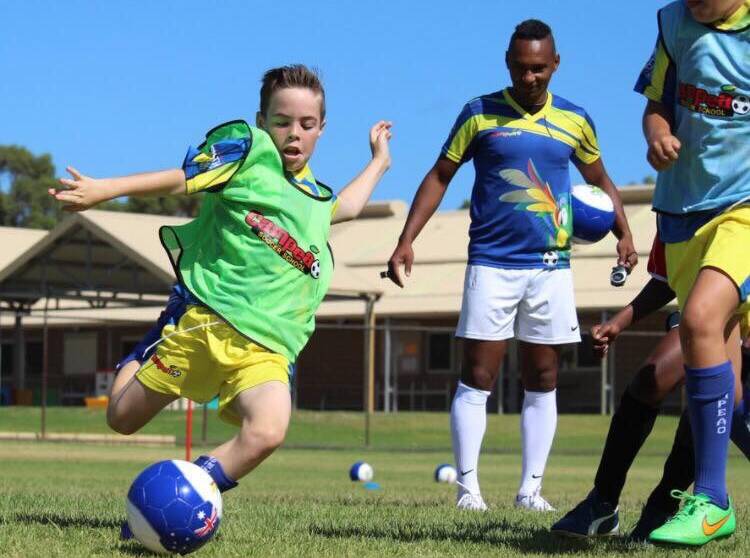 Jose Dos Santos is helping Mandurah's next generation of soccer stars reach new heights. Photo: Supplied.    