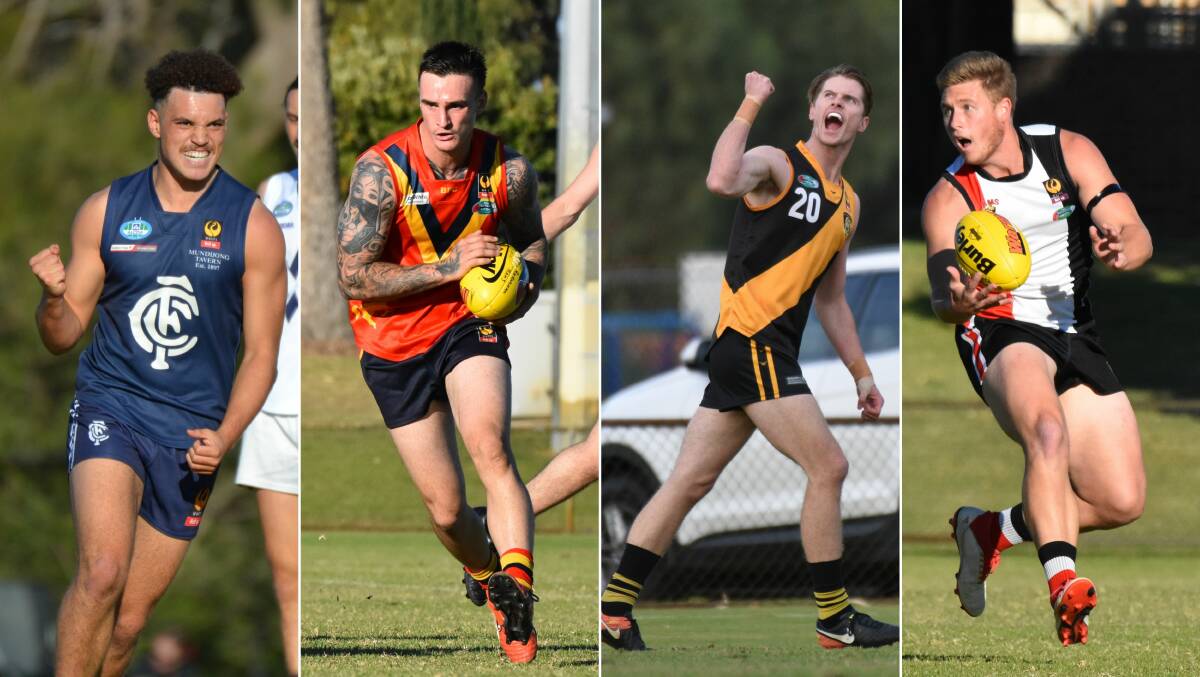 Centrals, Baldivis, Pinjarra and Rockingham are all in the hunt for a premiership in 2019. Photos: Justin Rake.