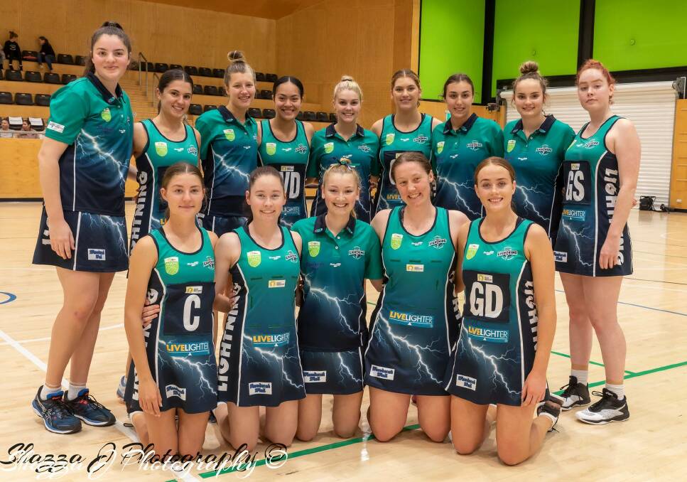 The Peel Lightning are giving young guns in the local area a chance to experience life in the West Australian Netball League. Photo: Shazza J Photography.