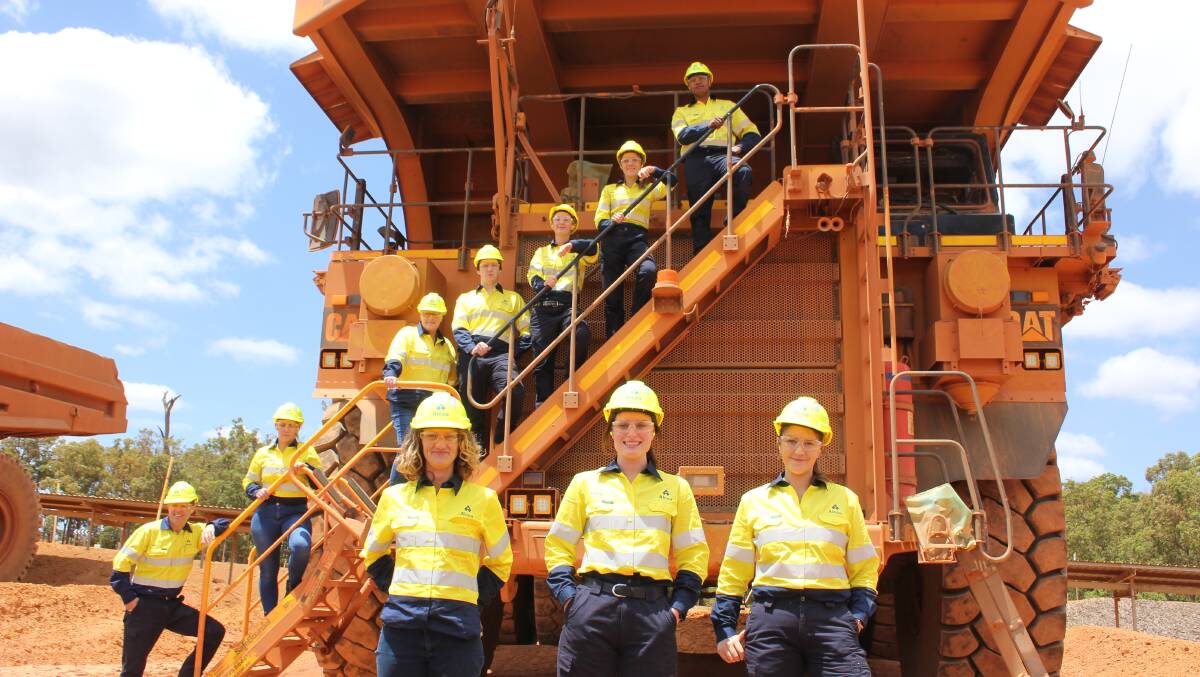 Alcoa is inducting a batch of new trainees to its Huntly mine near Pinjarra. Photo: Supplied.