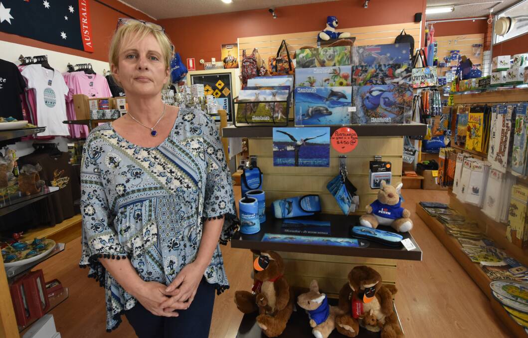 Walkabout Souvenirs owner Michelle Bodiam will close her store for good in October. Photo: Justin Rake. 
