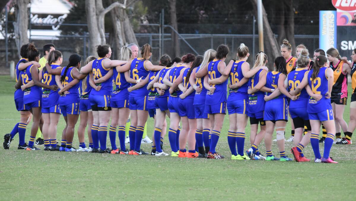 The unisex change rooms will benefit the Falcons' new women's team. Photo: Justin Rake.    