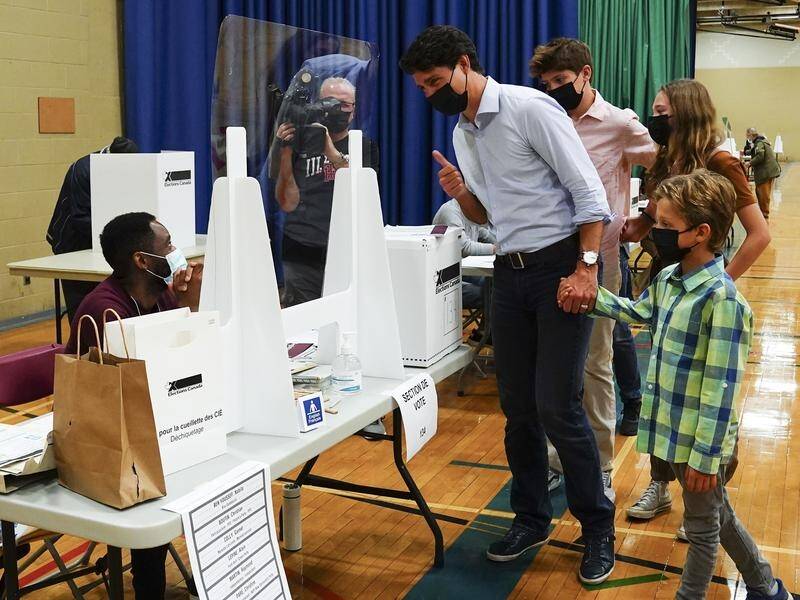 Canadians have voted Prime Minister Justin Trudeau's minority government back in.