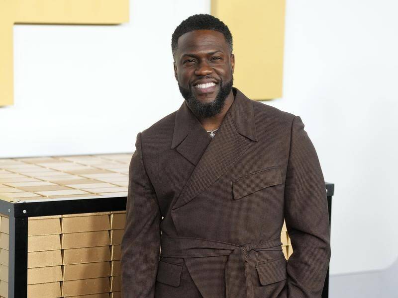 Comic Kevin Hart is to receive a Mark Twain prize for lifetime achievement in humour. (AP PHOTO)