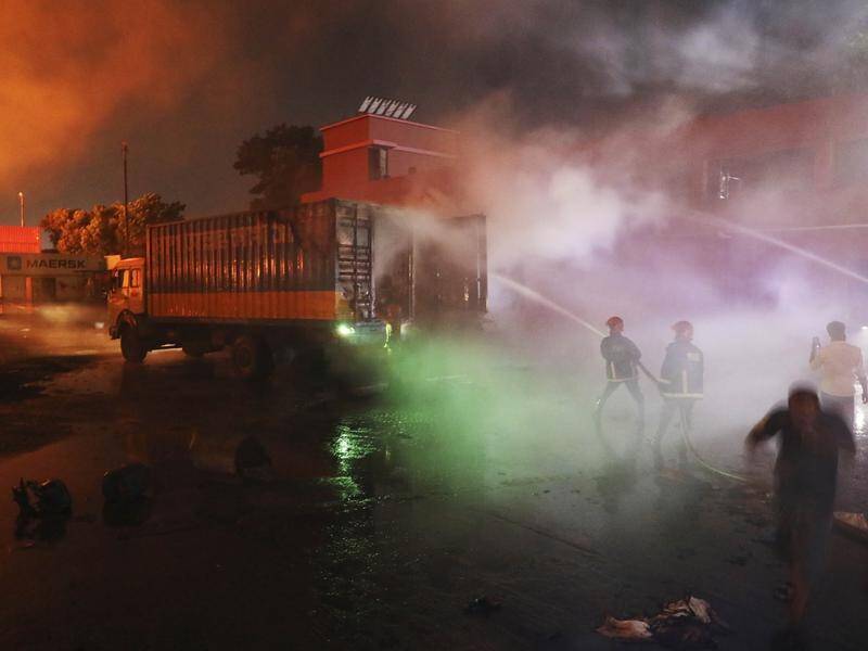 Dozens of people have been killed after a fire broke out at a container depot in Bangladesh.