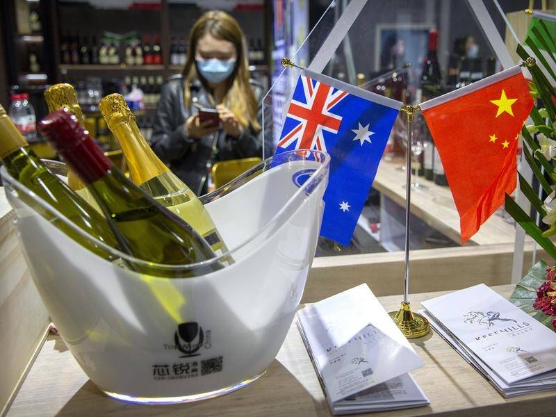 China's "apparent consumption" of wine in 2023 was barely a quarter of its peak in 2017. (AP PHOTO)