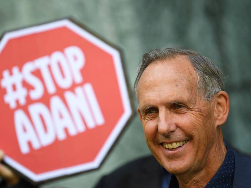 Veteran conservationist Bob Brown is leading a two-week rolling protest against the Adani coal mine.