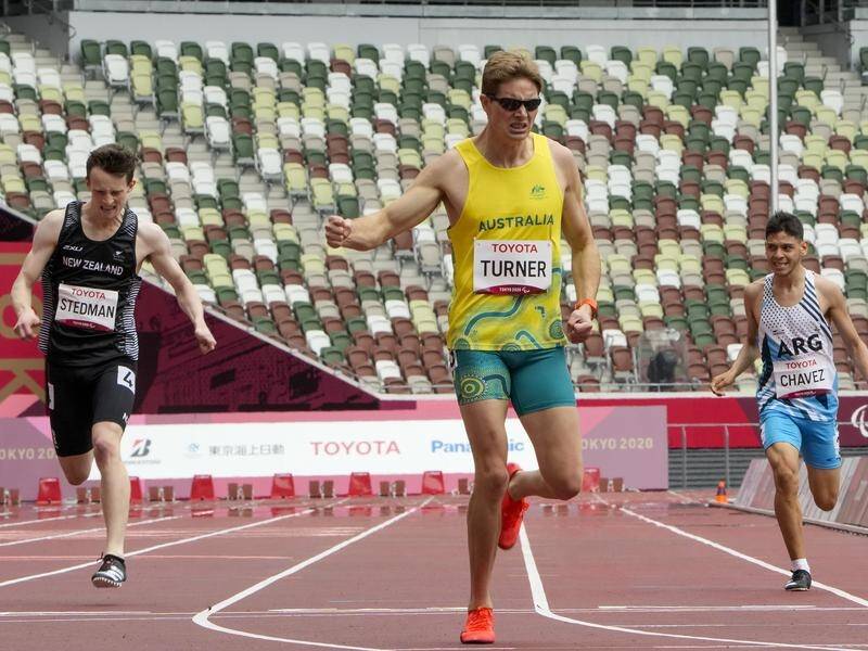 Australia's James Turner has won gold in the T36 400m final at the Paralympic Games in Tokyo.