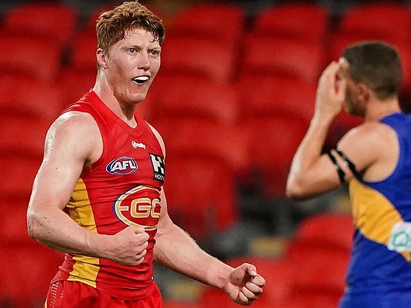 Matt Rowell made a huge impact for Gold Coast in his first five AFL games before injury.