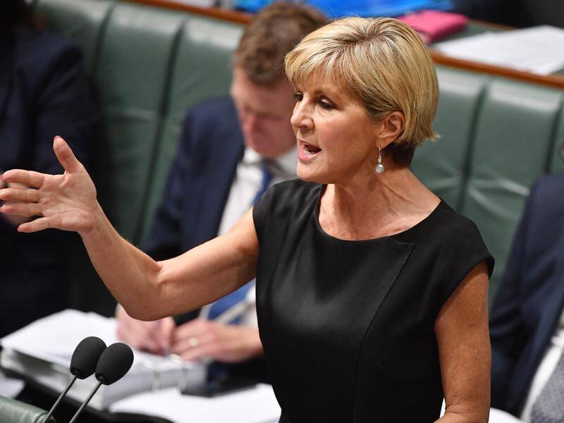Julie Bishop has travelled to Kuwait for a ministerial meeting on countering Islamic State.
