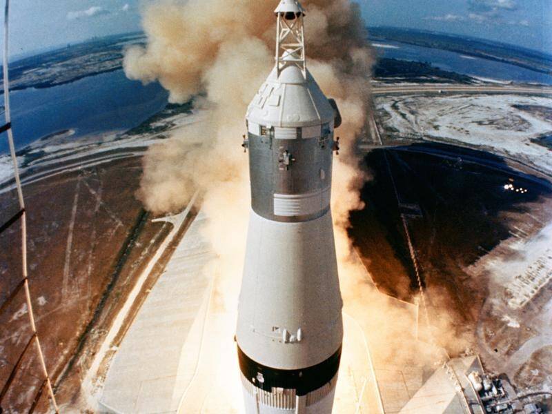 Apollo 11's surviving astronauts are going back to the spot where they took off for the moon.