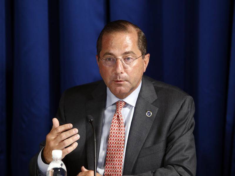 US Health Secretary Alex Azar says any US vaccine would be shared once US needs are met.
