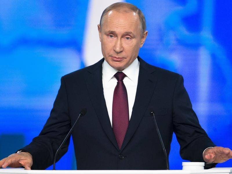 Vladimir Putin says Russia could deploy hypersonic missiles on vessels stationed outside US waters.