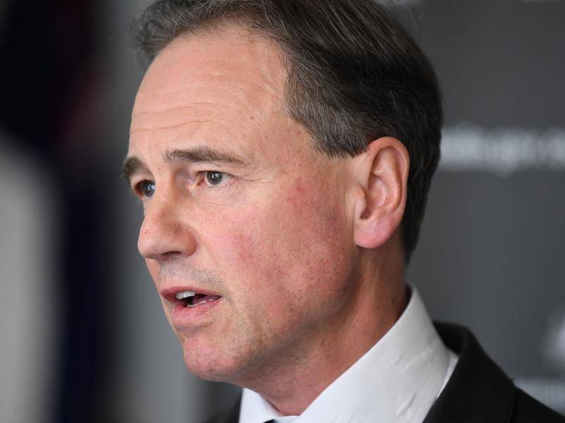 Greg Hunt rejects claims the government altered its vaccination advice to speed up the rollout.