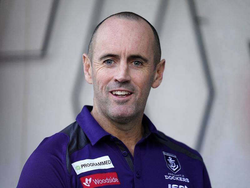 Fremantle boss Simon Garlick is reviewing a data privacy breach involving the AFL club's members. (Dave Hunt/AAP PHOTOS)
