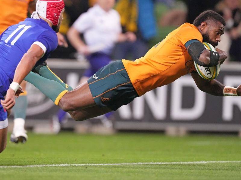 Marika Koroibete has been lost to the Wallabies after signing for Wild Knights in Japan.