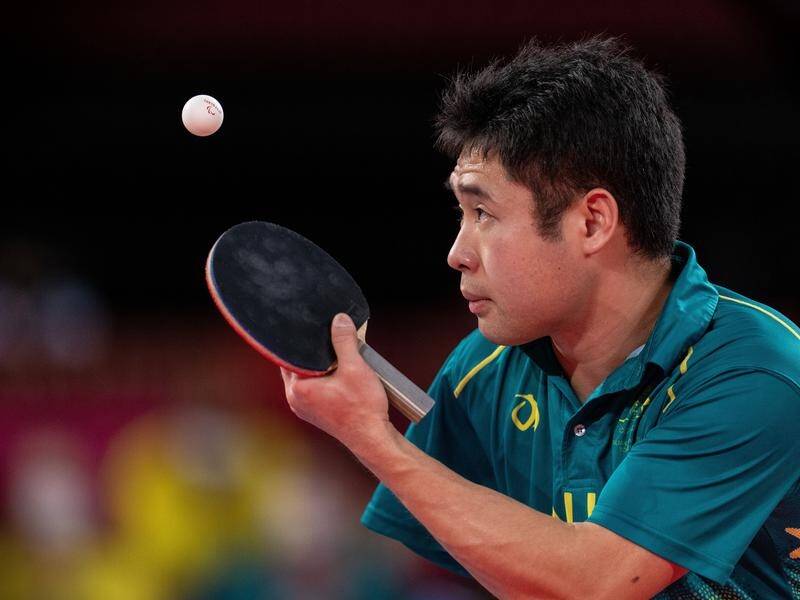 Ma Lin secured Australia's berth in the Para Games quarters over Brazil with a win in the singles.