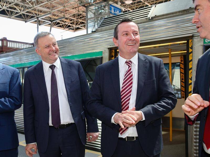 Federal Labor leader Anthony Albanese will campaign alongside Premier Mark McGowan on Thursday.