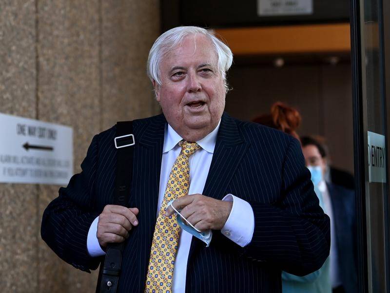 Clive Palmer claims labelling him the "enemy of West Australia" has damaged his reputation.