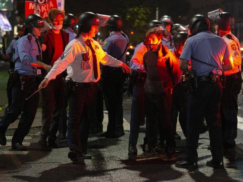 Protests in Philadelphia continue after the fatal police shooting of a black man.