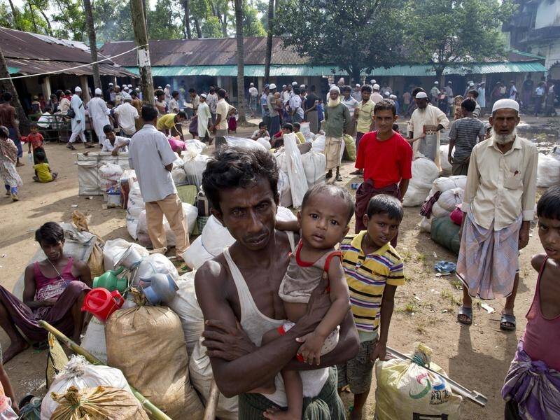 Australia is considering sanctions against Myanmar over its treatment of the Rohingya people.