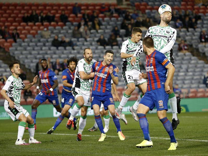 A fan at the A-League match between Newcastle Jets and Western United tested positive for COVID-19.